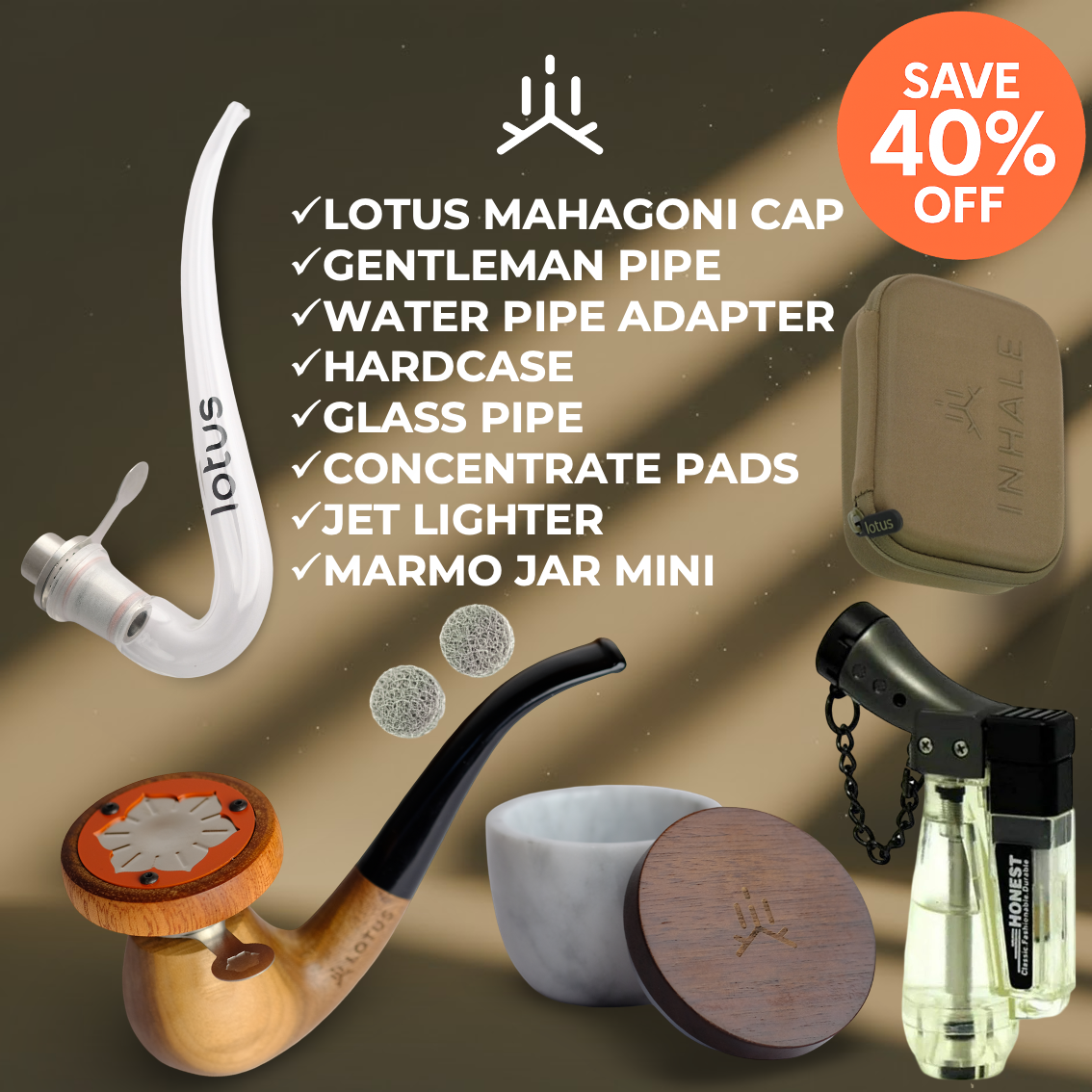 THE MAHOGANY LUXURY LOTUS