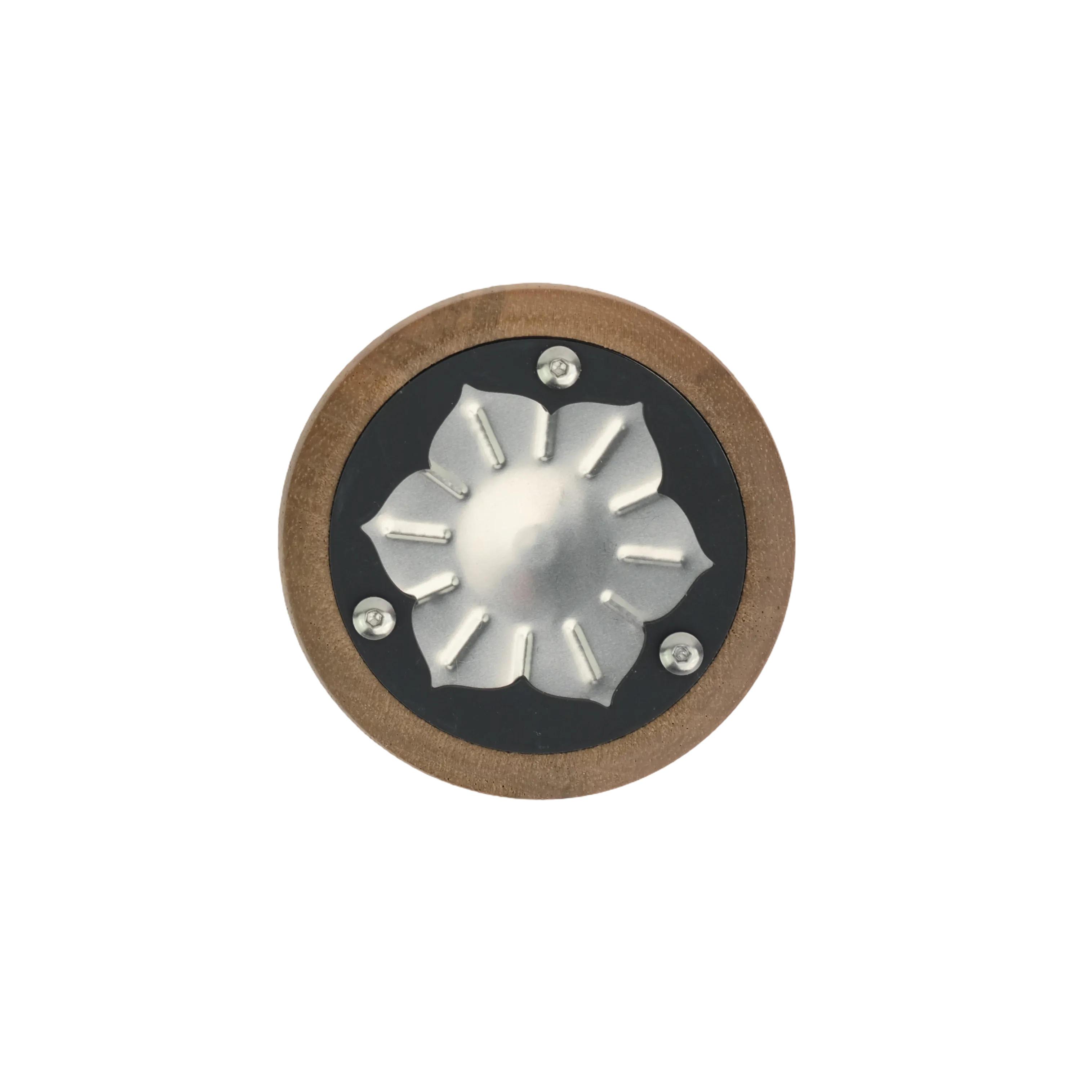 Lotus Cap - Walnut – Handcrafted cap made from premium walnut wood, offering durability, aesthetics, and a perfect fit for the Lotus vaporizer.