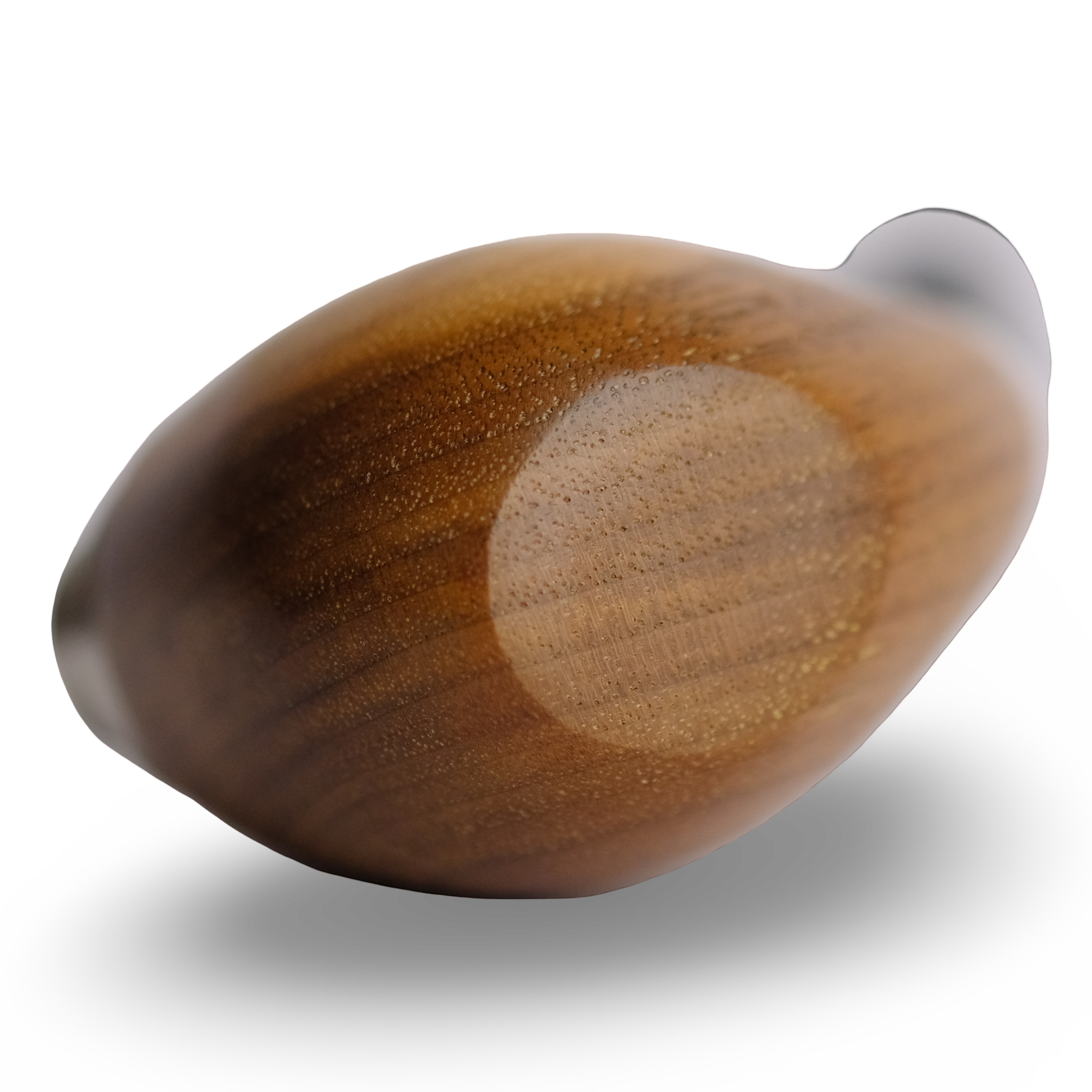 Elegant Lotus Gentleman Pipe crafted from walnut wood with a refined two-part design, featuring a 14mm connection for smooth and sophisticated use