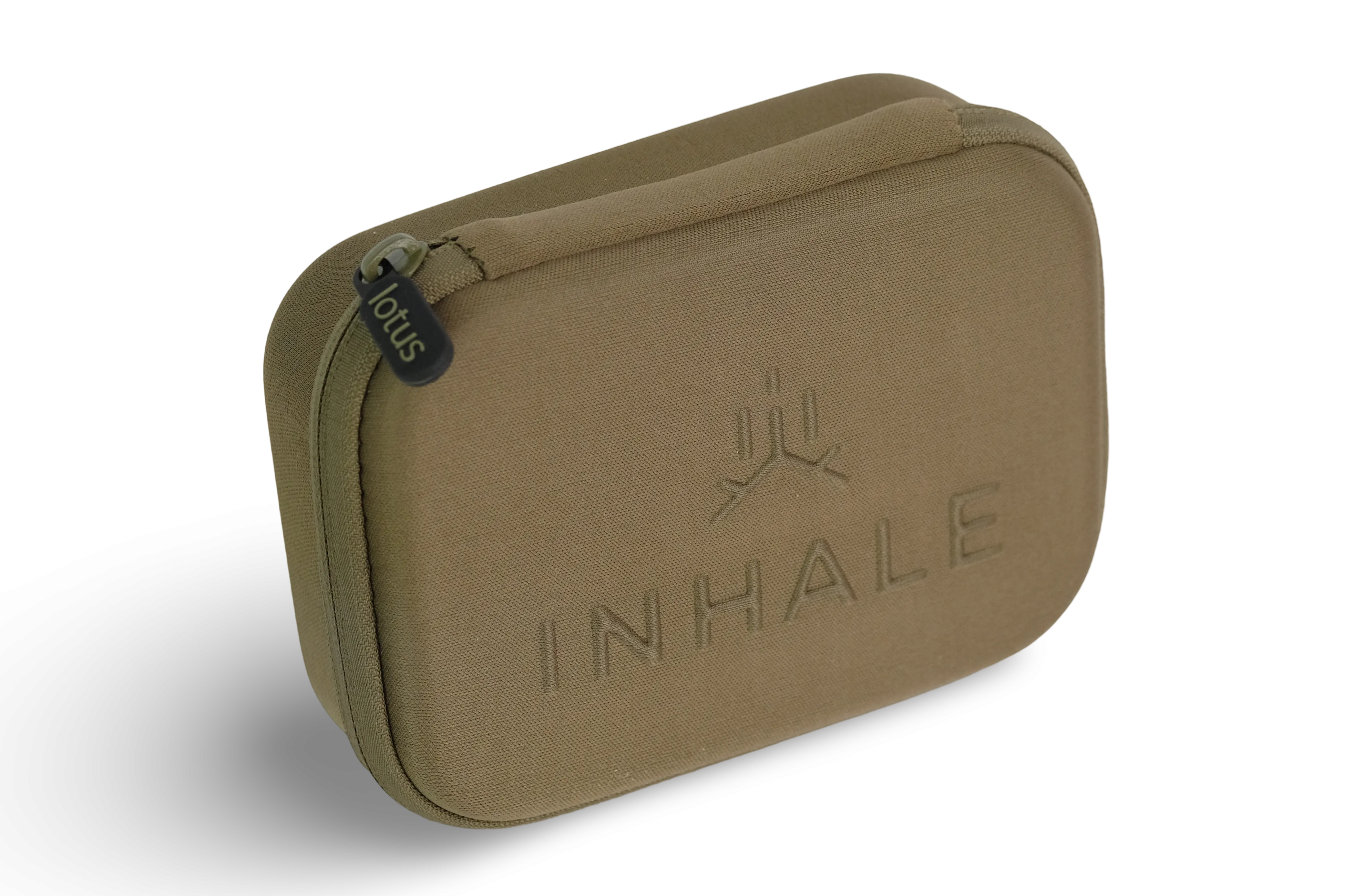 Lotus Hard Case – A durable and compact protective case designed to securely store and transport the Lotus vaporizer and its accessories.