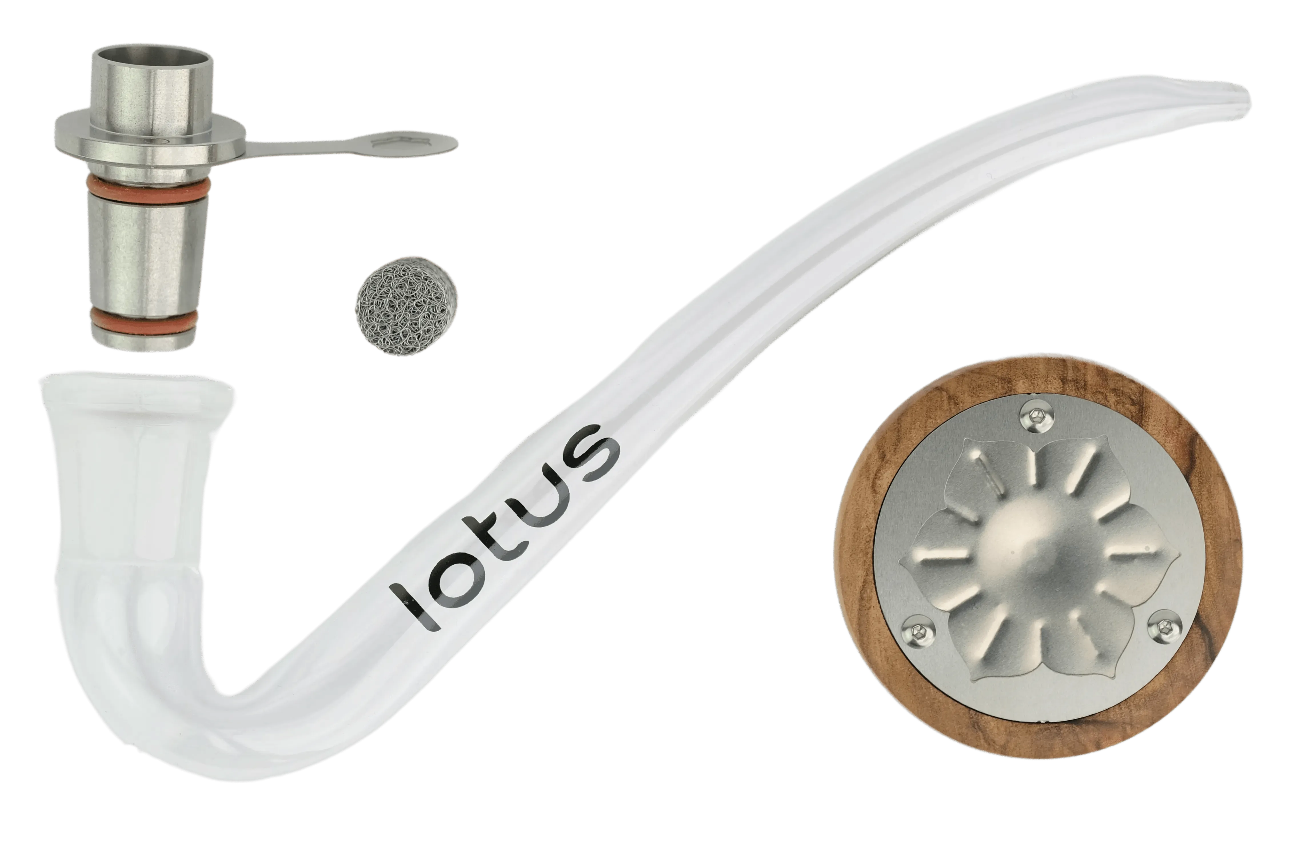 Lotus Vaporizer Kit - Olive – A handcrafted vaporizer made from premium olive wood, featuring efficient convection heating and a smooth, flavorful vapor experience.