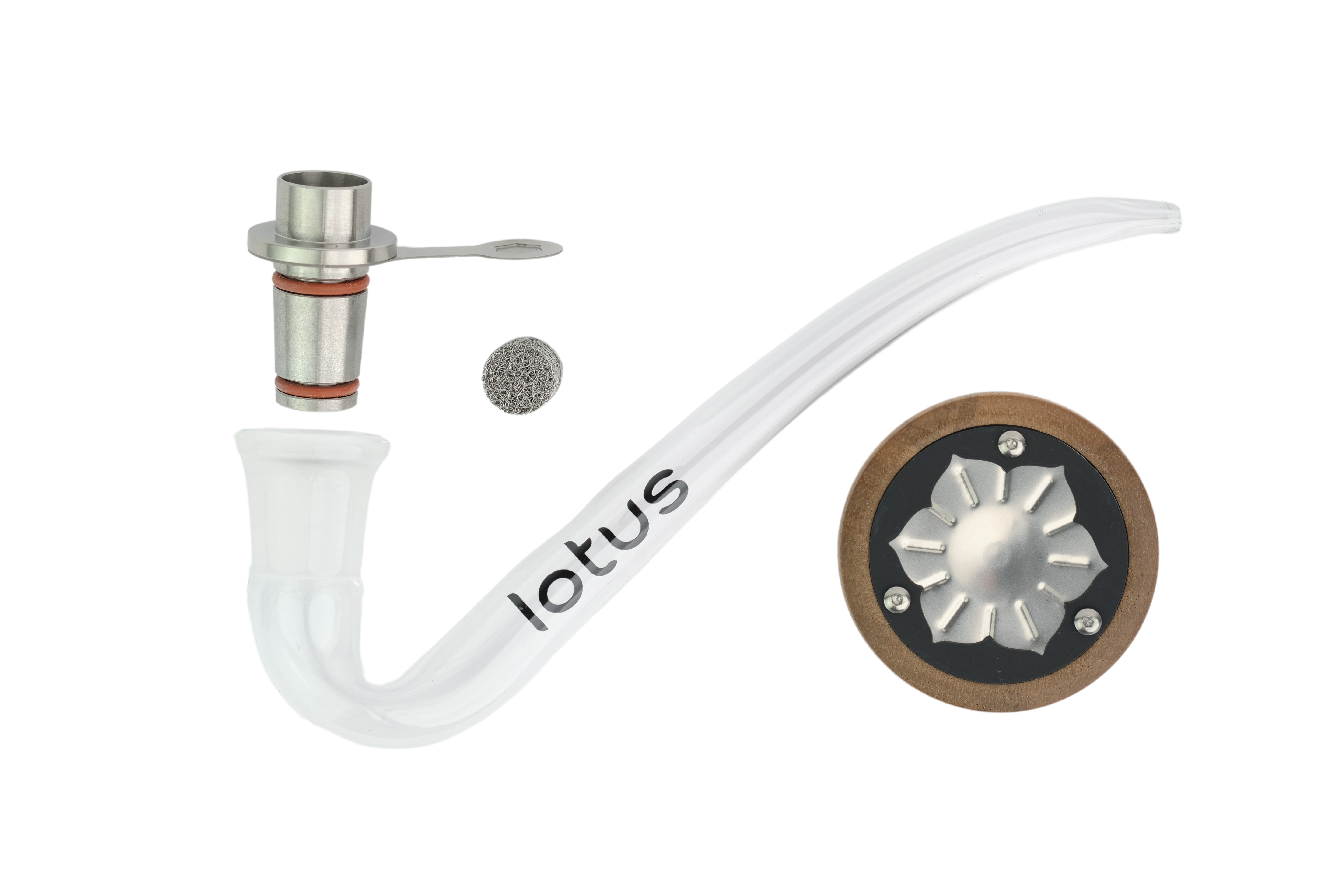 Lotus Vaporizer Kit - Walnut – A handcrafted vaporizer made from premium walnut wood, featuring efficient convection heating and a smooth, flavorful vapor experience.