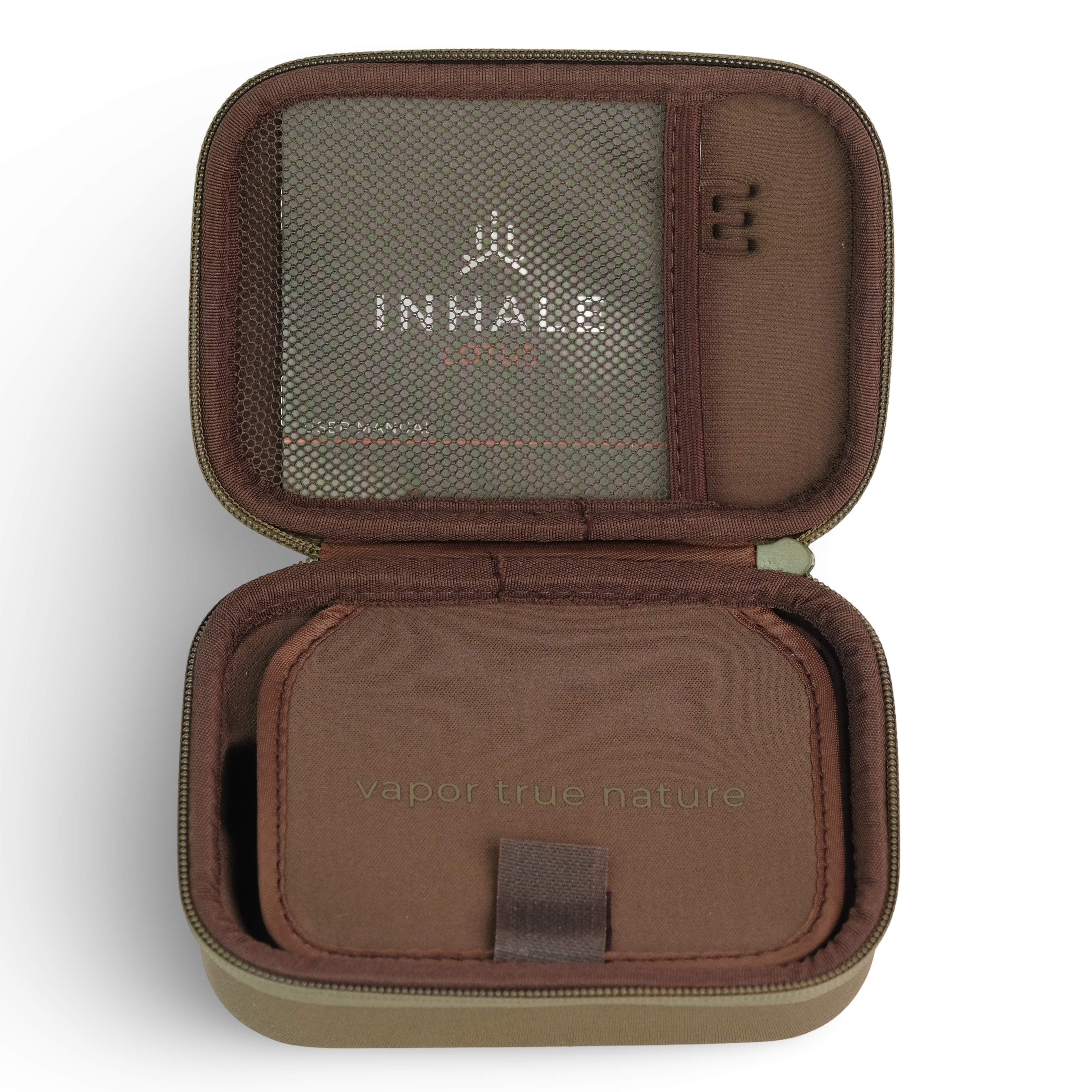 Lotus Vaporizer Kit - Olive – A handcrafted vaporizer made from premium olive wood, featuring efficient convection heating and a smooth, flavorful vapor experience.