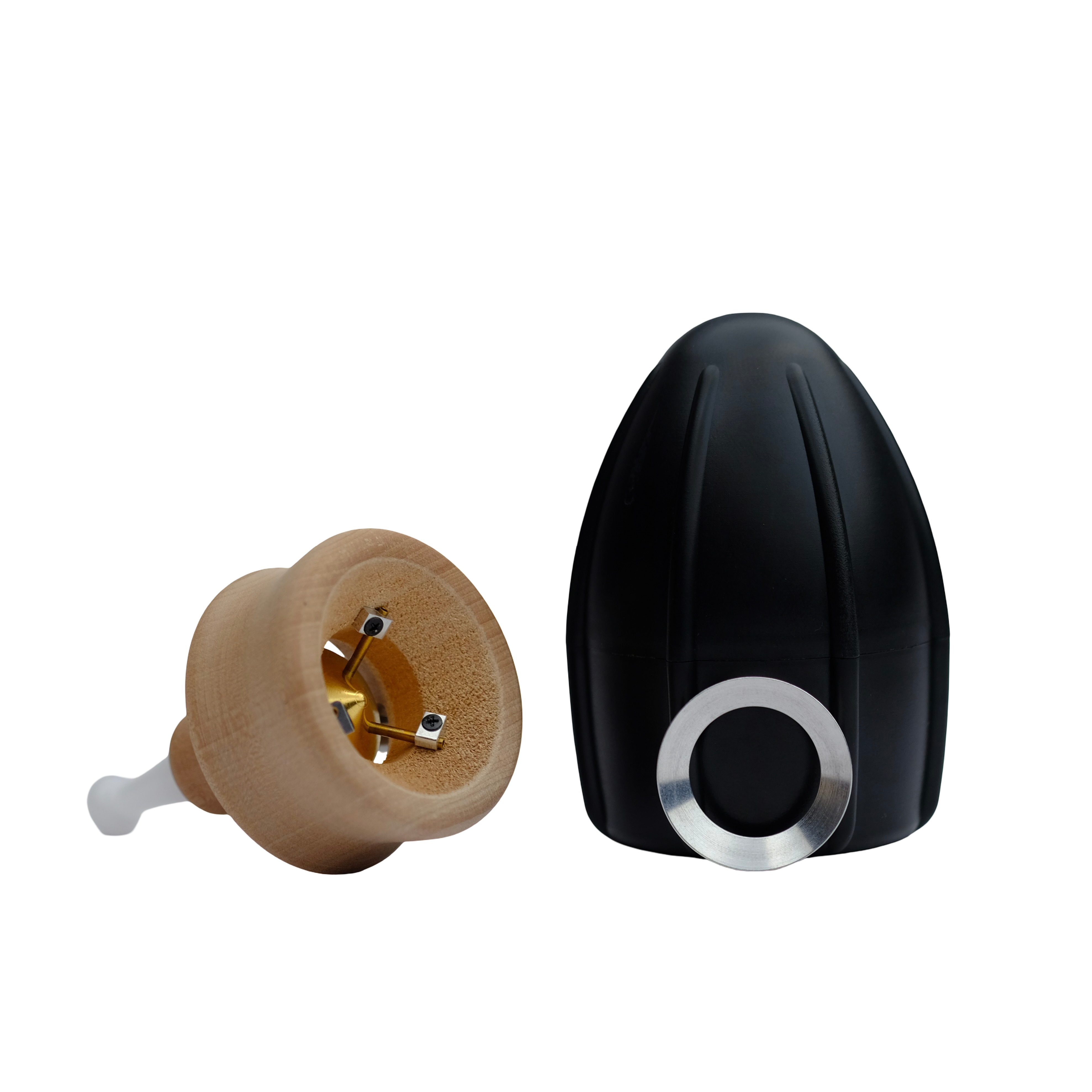 OG Vapman Swiss Basic vaporizer crafted from pear wood with a simple and traditional design, featuring a compact form and precise manual heating system for smooth herb use