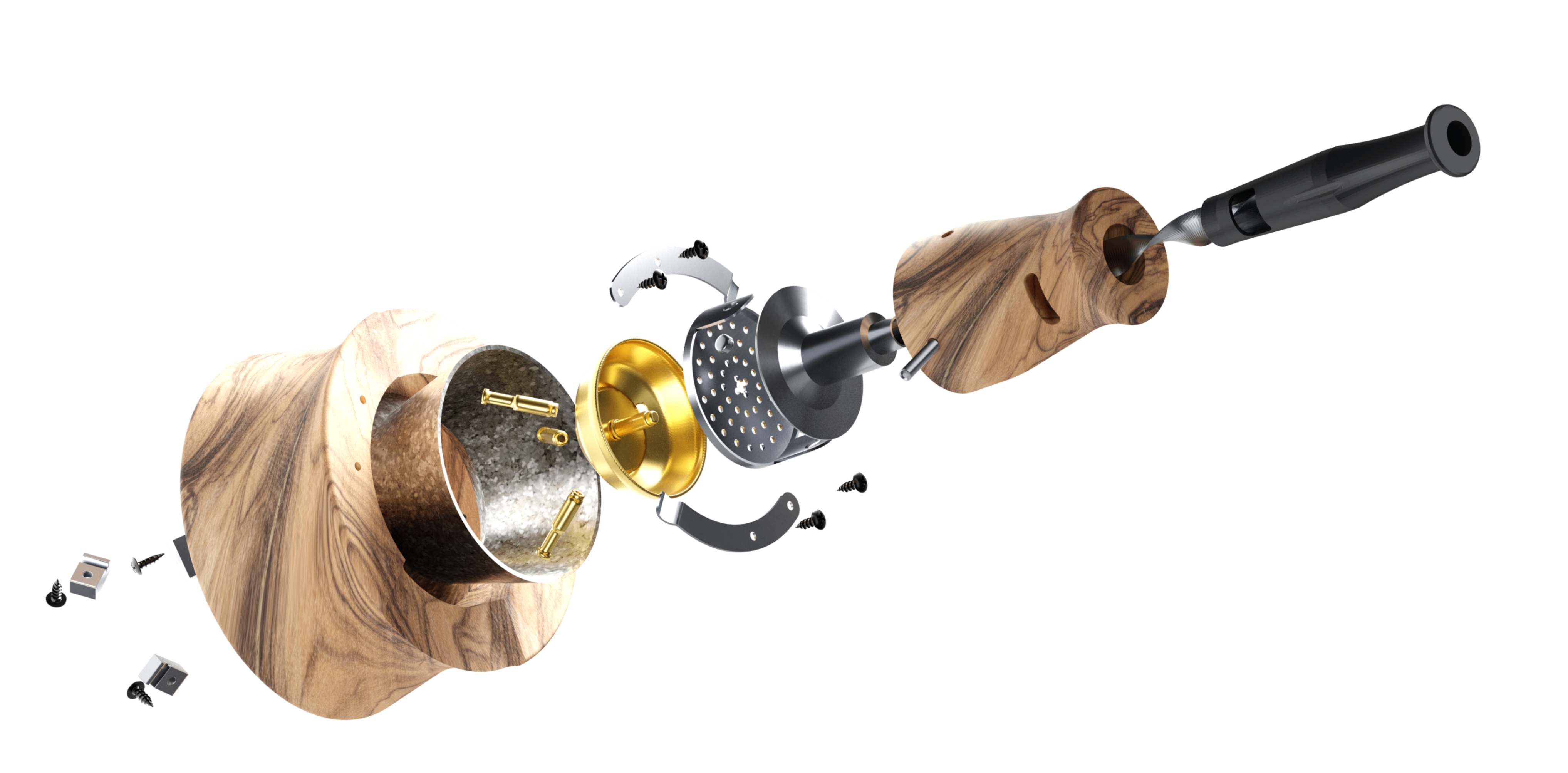 Vapman Click Animation – A detailed visual representation showcasing the heating process, airflow control, and unique click mechanism of the Vapman Click vaporizer.