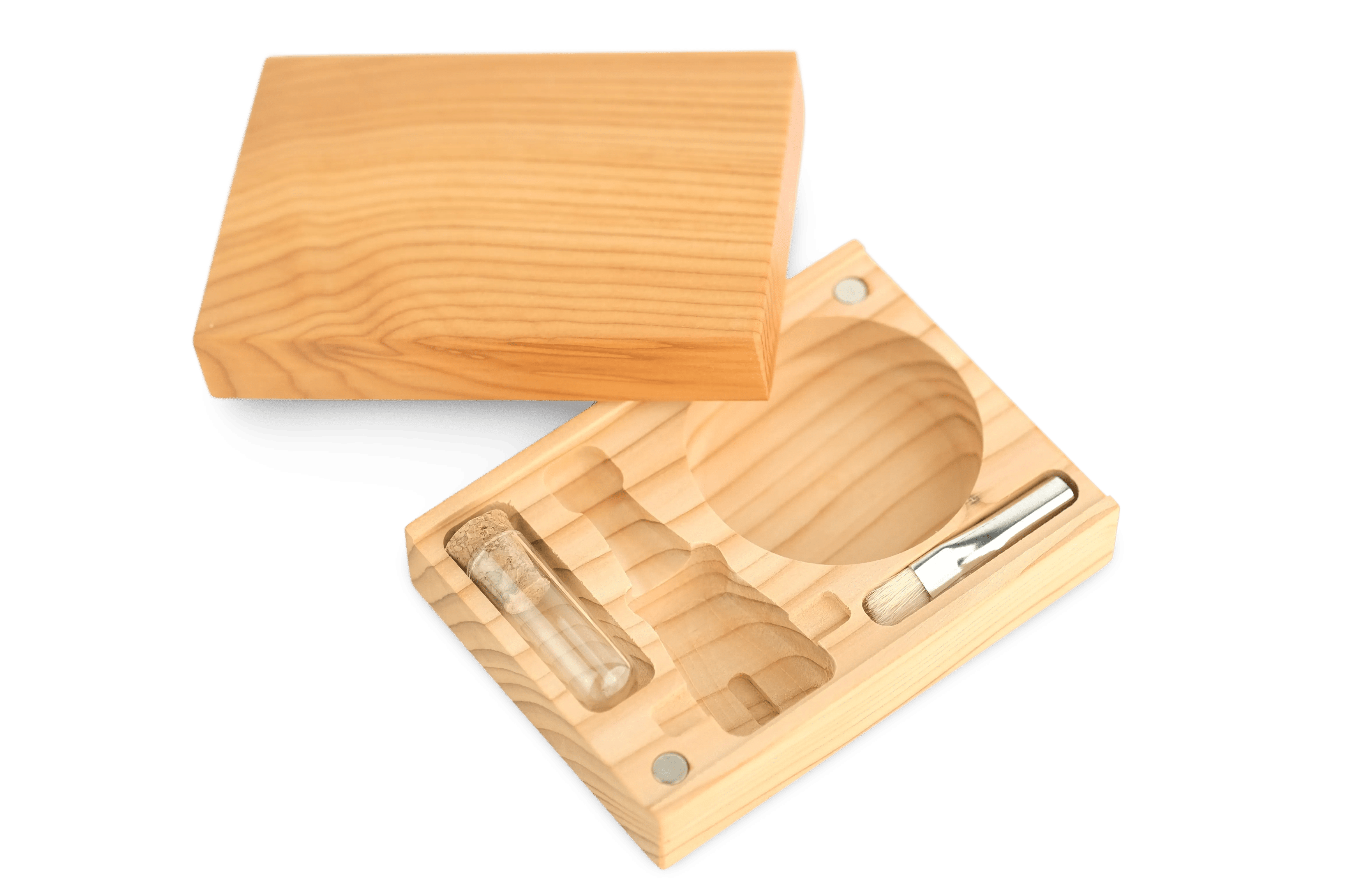 Vapman VapCase – Premium Yew Wood for Elegant Herb Storage