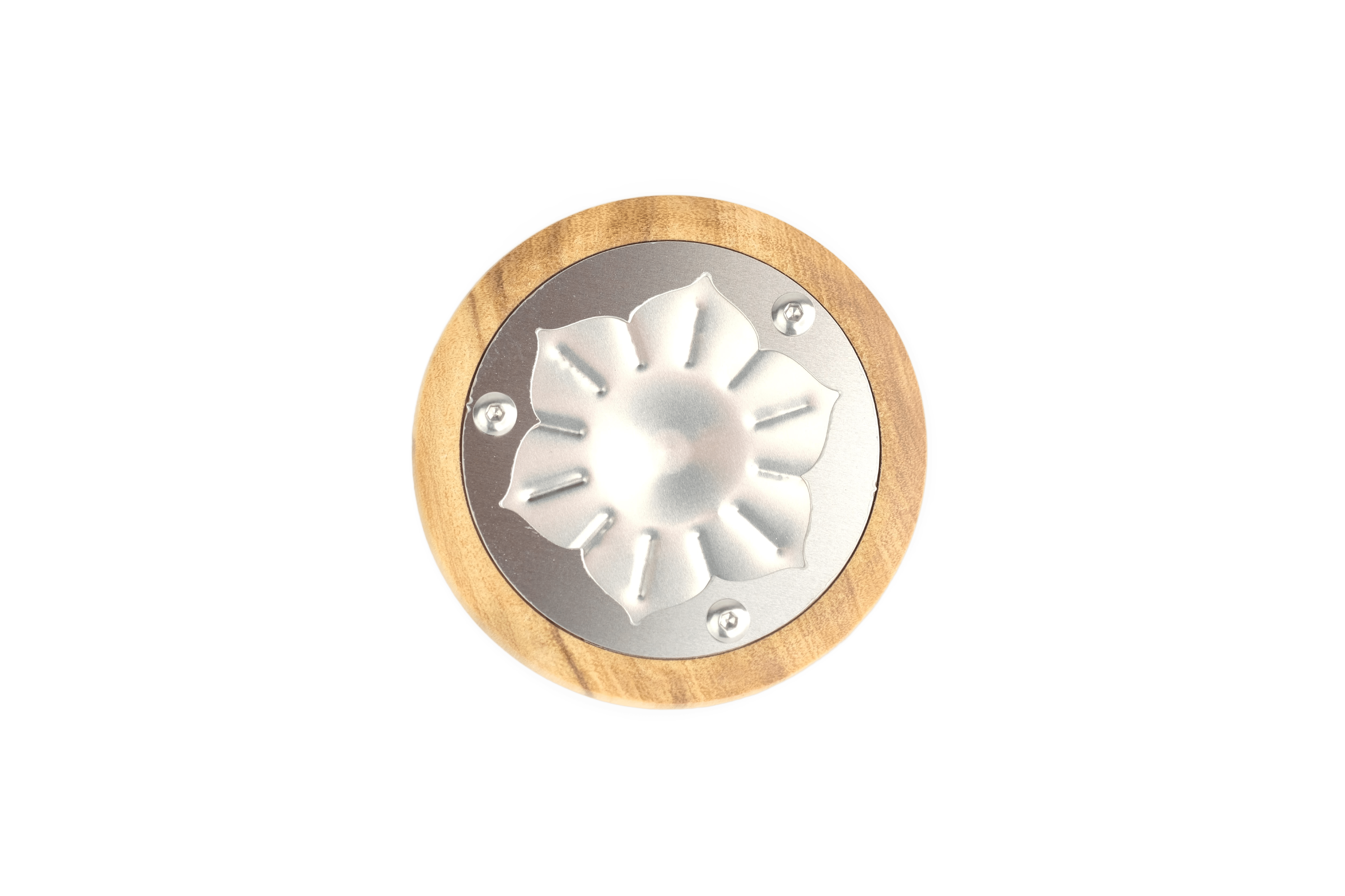 Lotus Cap - Olive – Handcrafted cap made from premium olive wood, offering durability, aesthetics, and a perfect fit for the Lotus vaporizer.