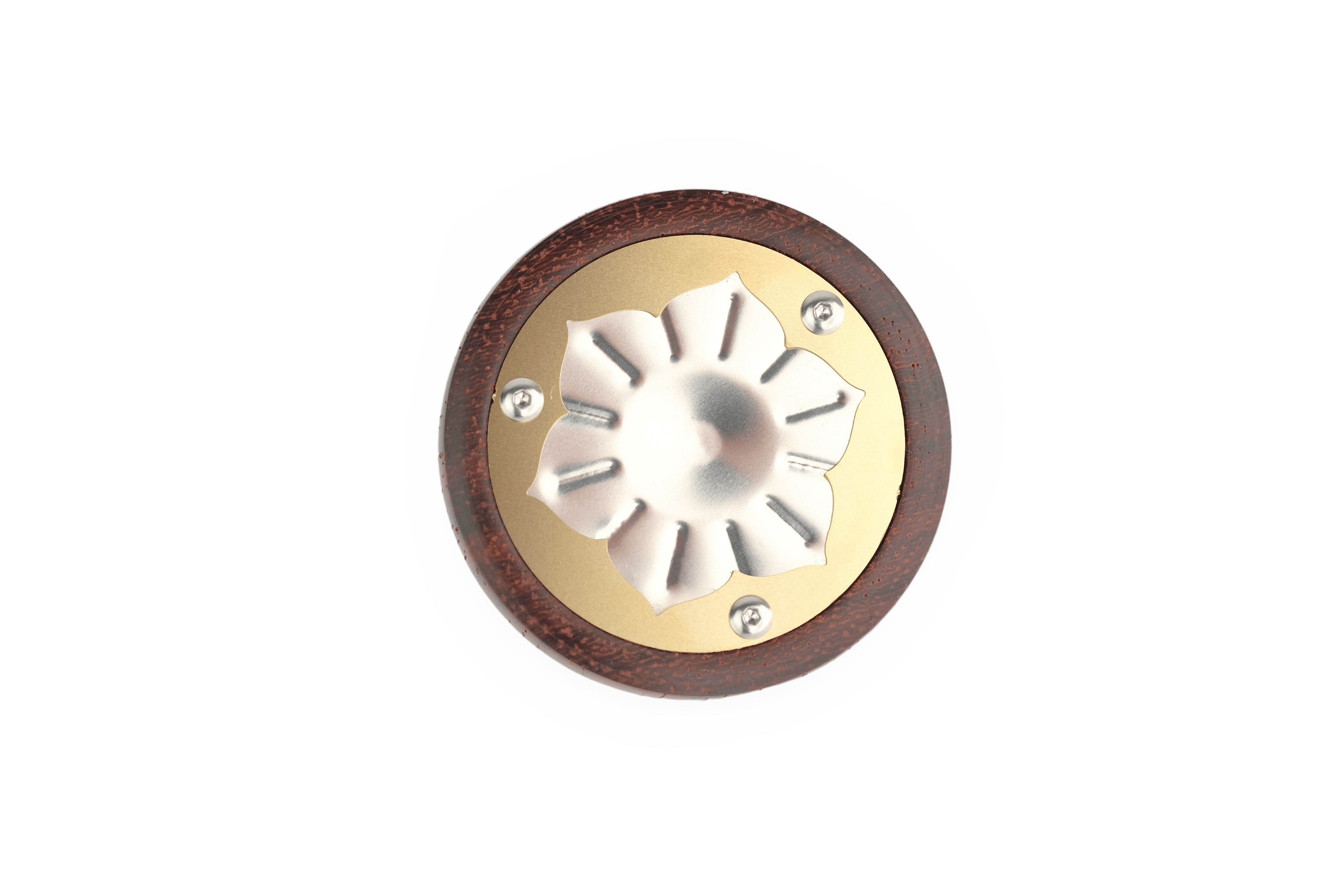 Lotus Cap - Padouk – Handcrafted cap made from premium padouk wood, offering durability, aesthetics, and a perfect fit for the Lotus vaporizer.