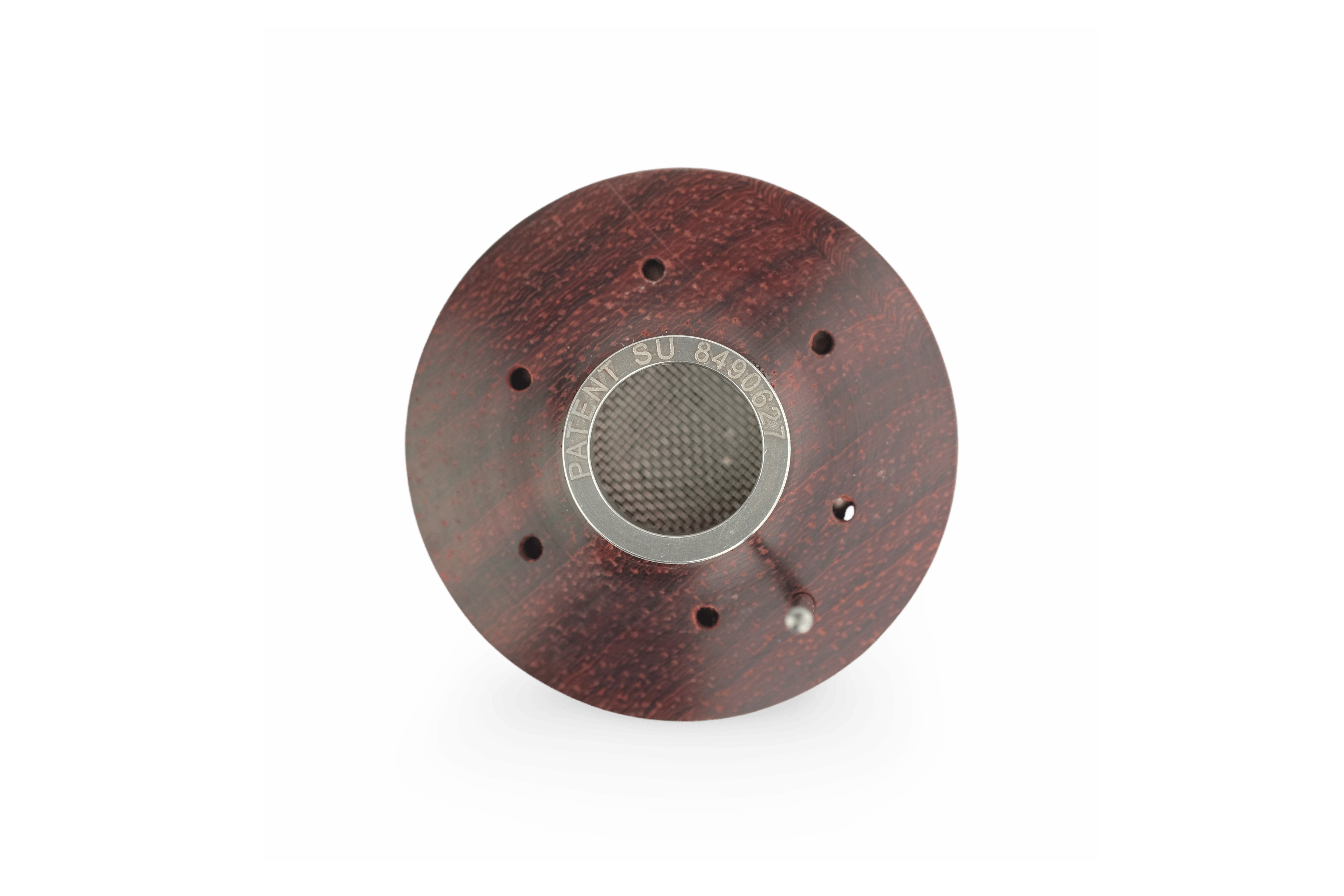 Lotus Cap - Padouk – Handcrafted cap made from premium padouk wood, offering durability, aesthetics, and a perfect fit for the Lotus vaporizer.