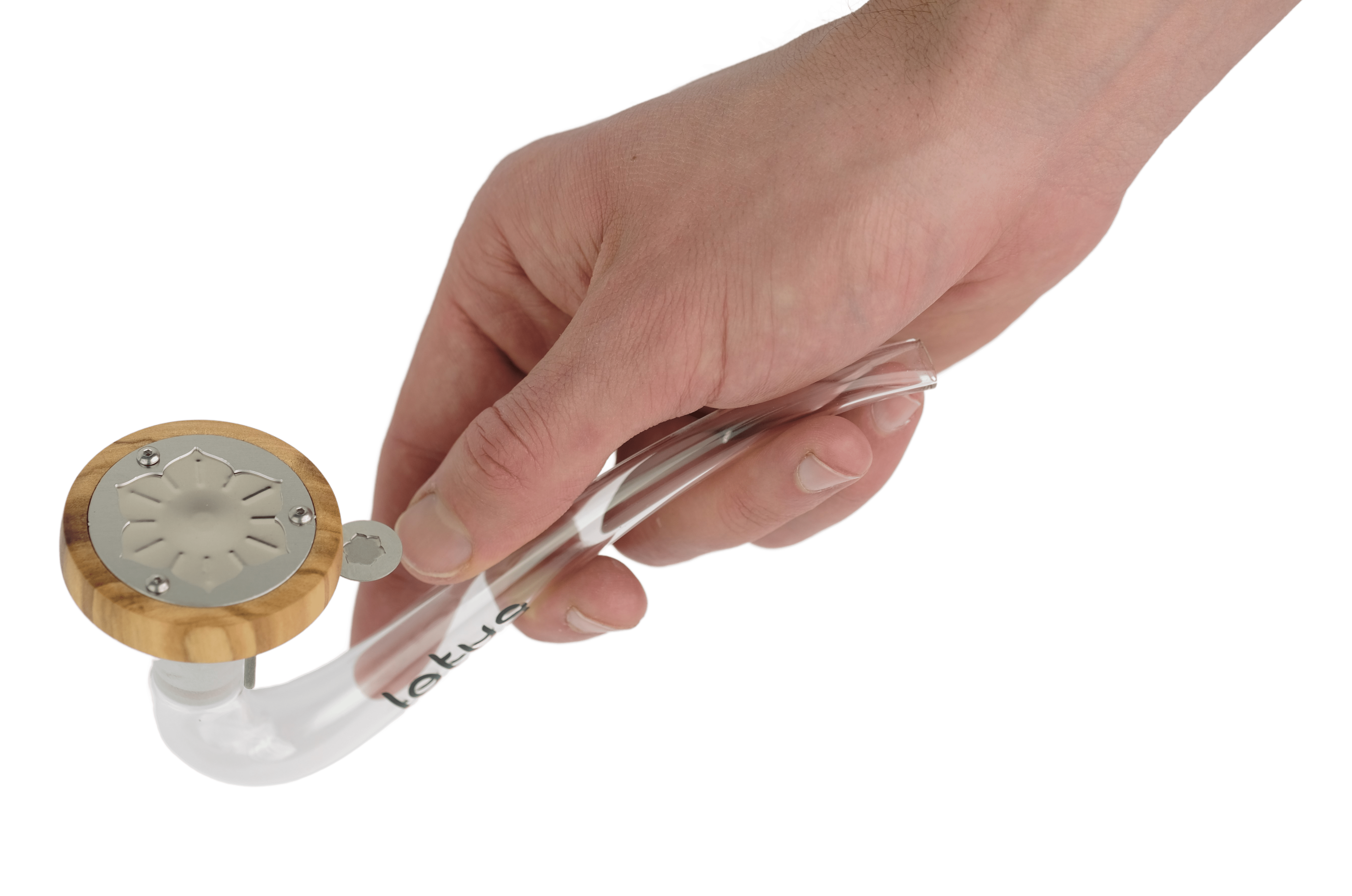 Lotus Vaporizer Kit - Olive – A handcrafted vaporizer made from premium olive wood, featuring efficient convection heating and a smooth, flavorful vapor experience.