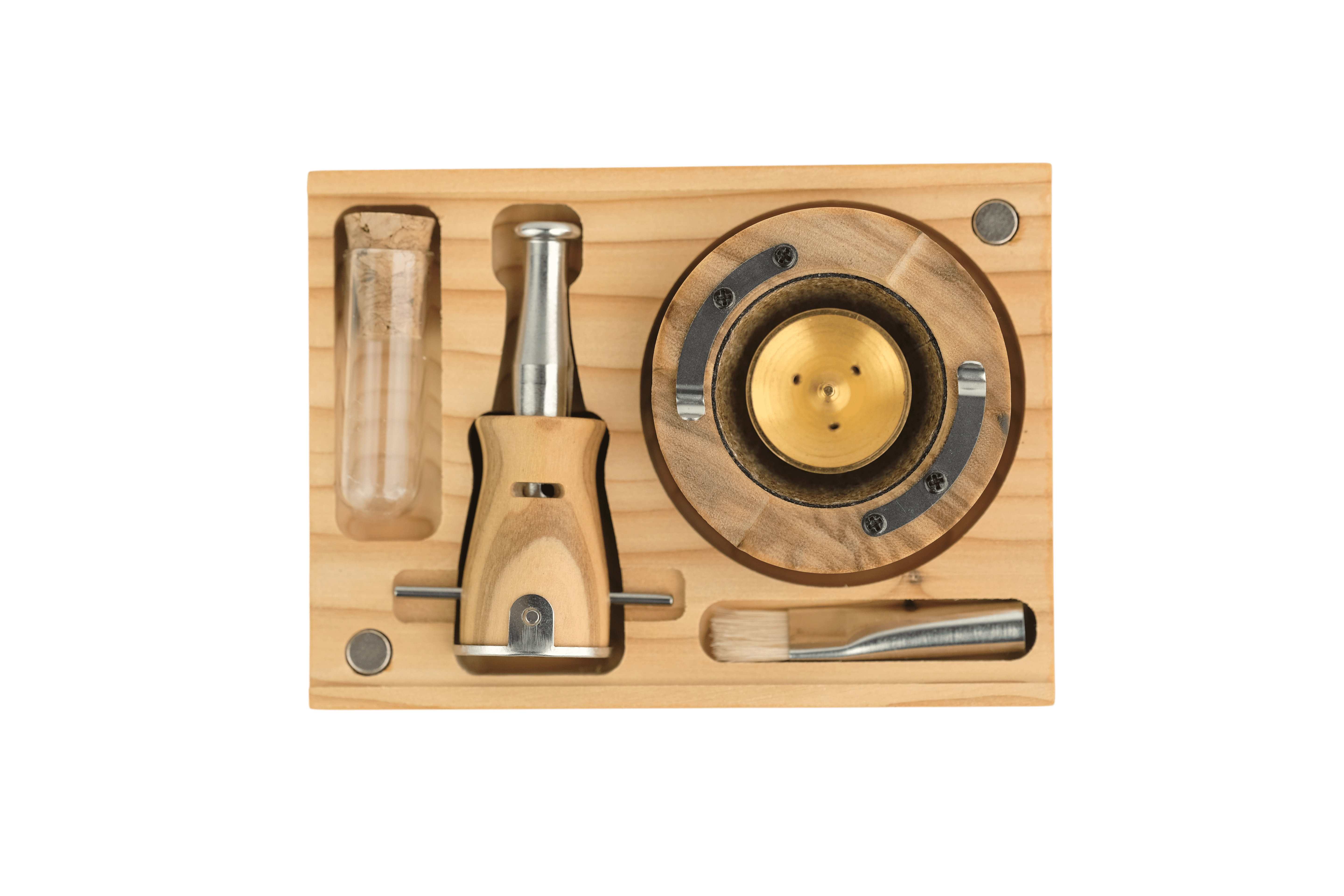 Vapman VapCase – Premium Yew Wood for Elegant Herb Storage