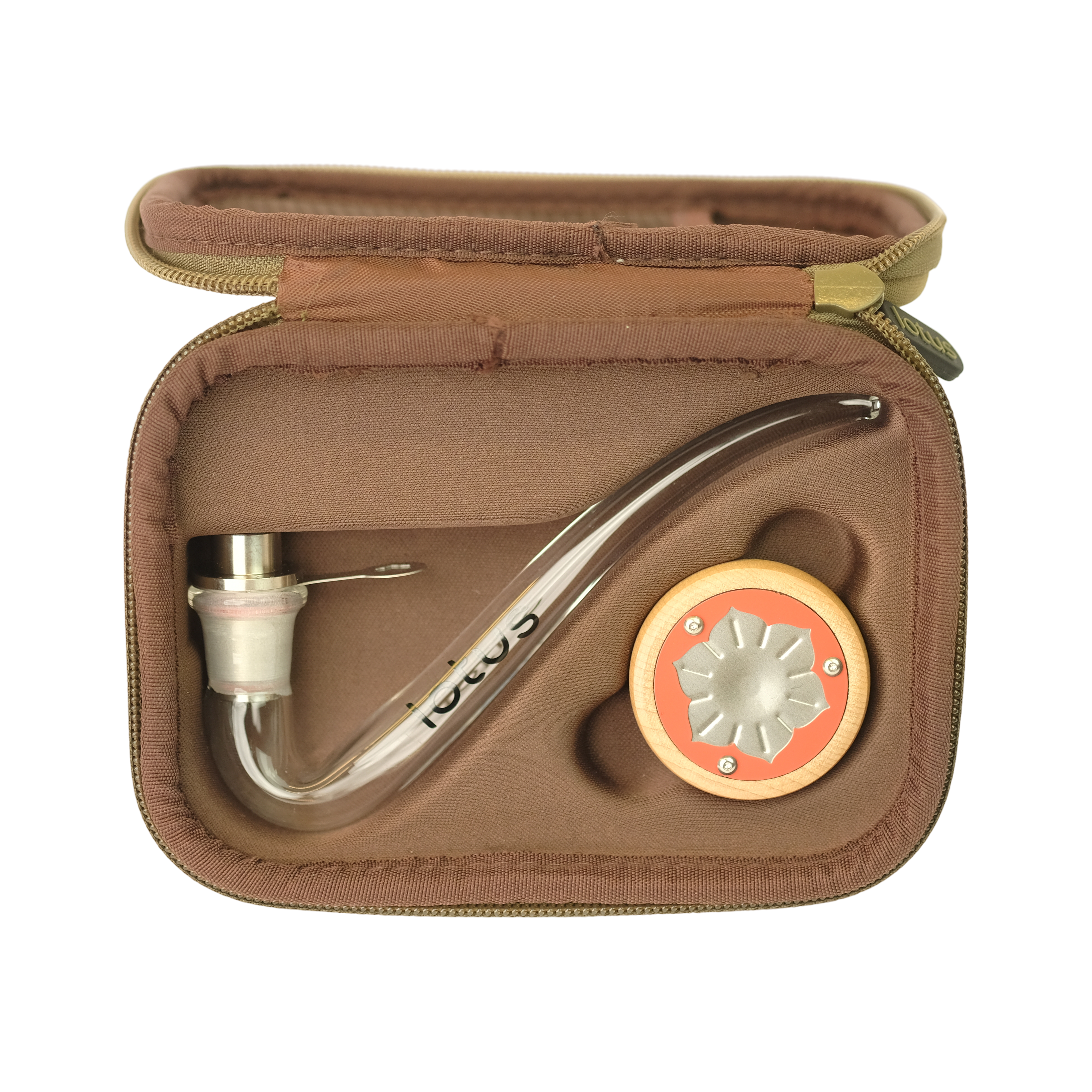 Lotus Vaporizer Kit - Maple – A handcrafted vaporizer made from premium maple wood, featuring efficient convection heating and a smooth, flavorful vapor experience.