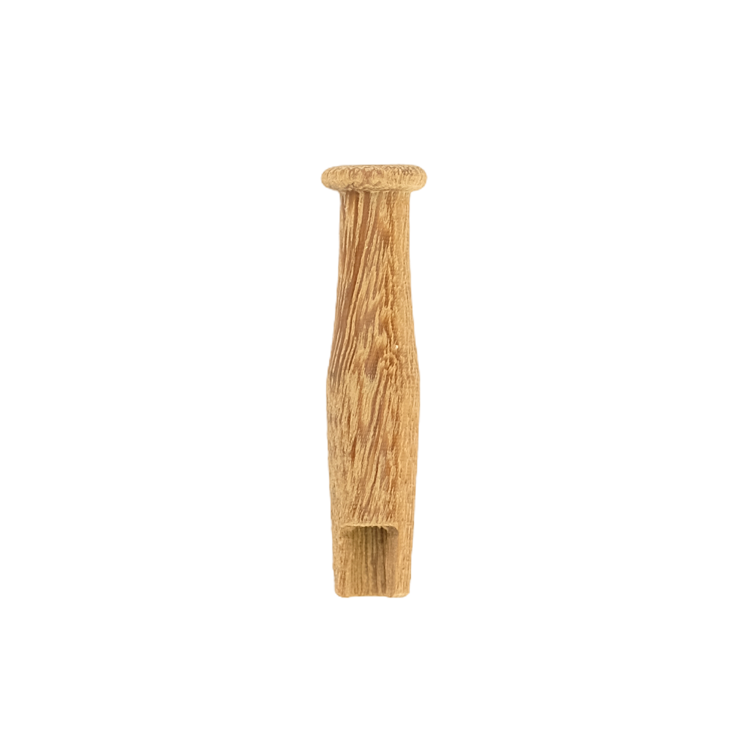 Satin-finished Vapman wood mouthpiece with smooth surface and ergonomic shape, designed for comfortable and refined vaporizer use